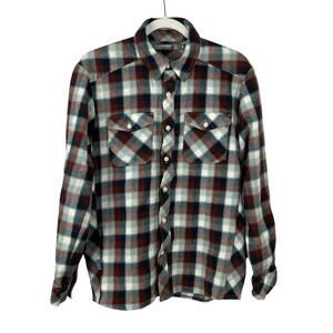 Icebreaker Merino Wool Plaid Flannel Shirt